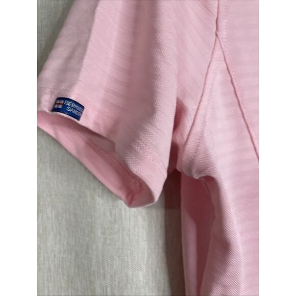 NWT Bermuda Sands Golf Polo - Ladies Size XS - 255 Lady Shadow Pink - Wick Away - Picture 3 of 6